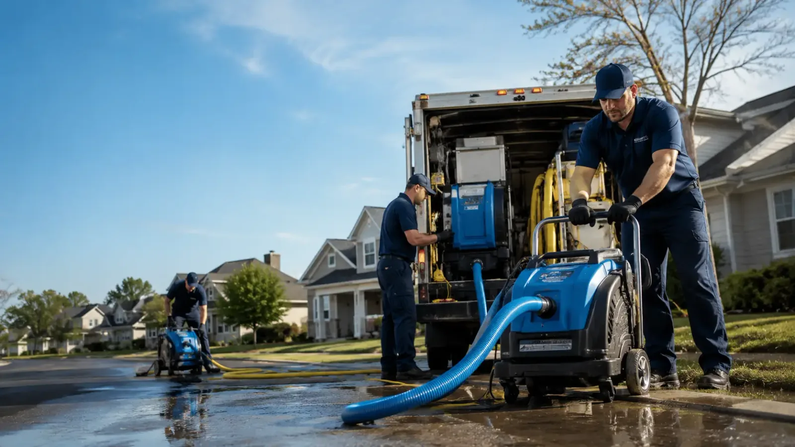 Flood Damage Cleanup in Sandia, TX